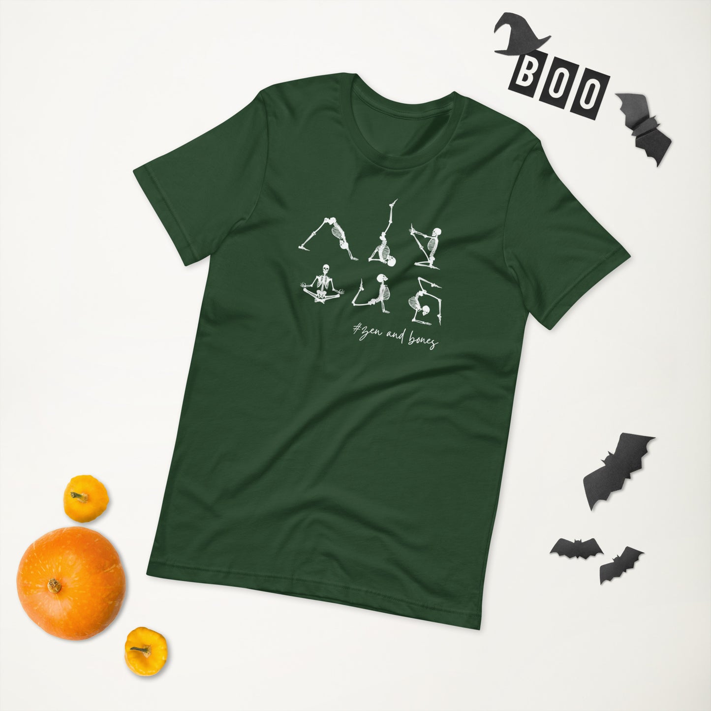 Zen and Bones Halloween Unisex t-shirt