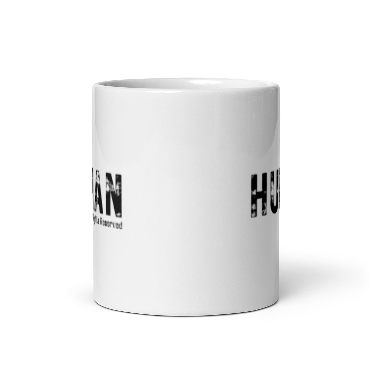 Wear It Freely - Human - All Rights Reserved Mug | Wear It Freely