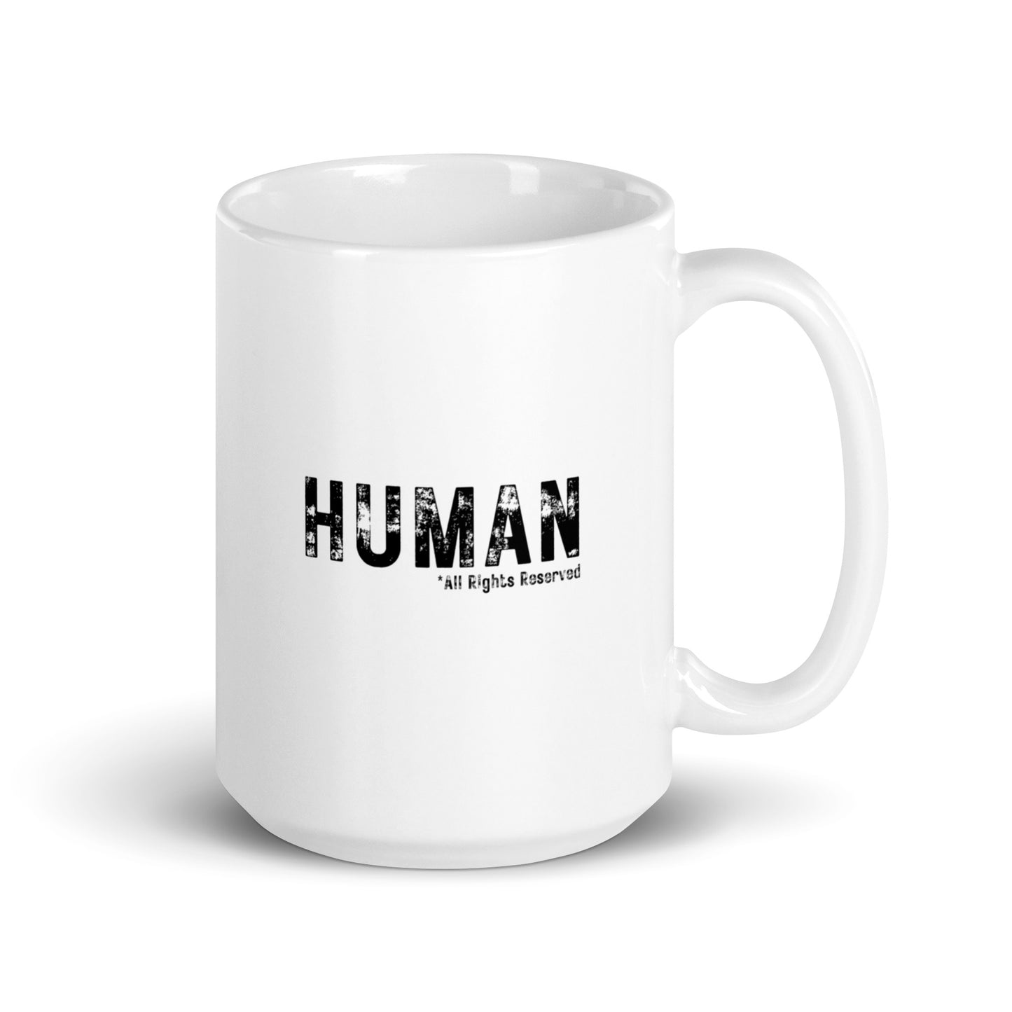 Wear It Freely - Human - All Rights Reserved Mug | Wear It Freely